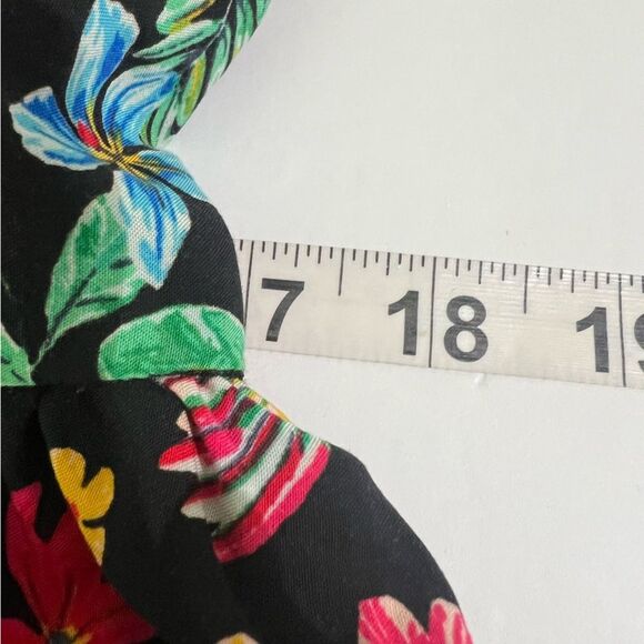 Old Navy Floral Summer Dress XL Lightweight & Breezy Sundress Parrot Bird Print - Picture 12 of 13